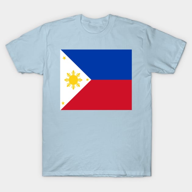 Philippines flag T-Shirt by flag for all